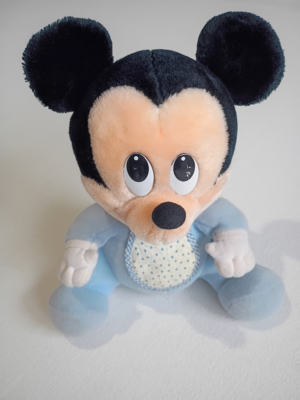 Vintage 1984 Disney Hasbro Softies Baby Mickey Mouse Plush